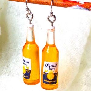 Golden Beer Bottle “Beerrings”